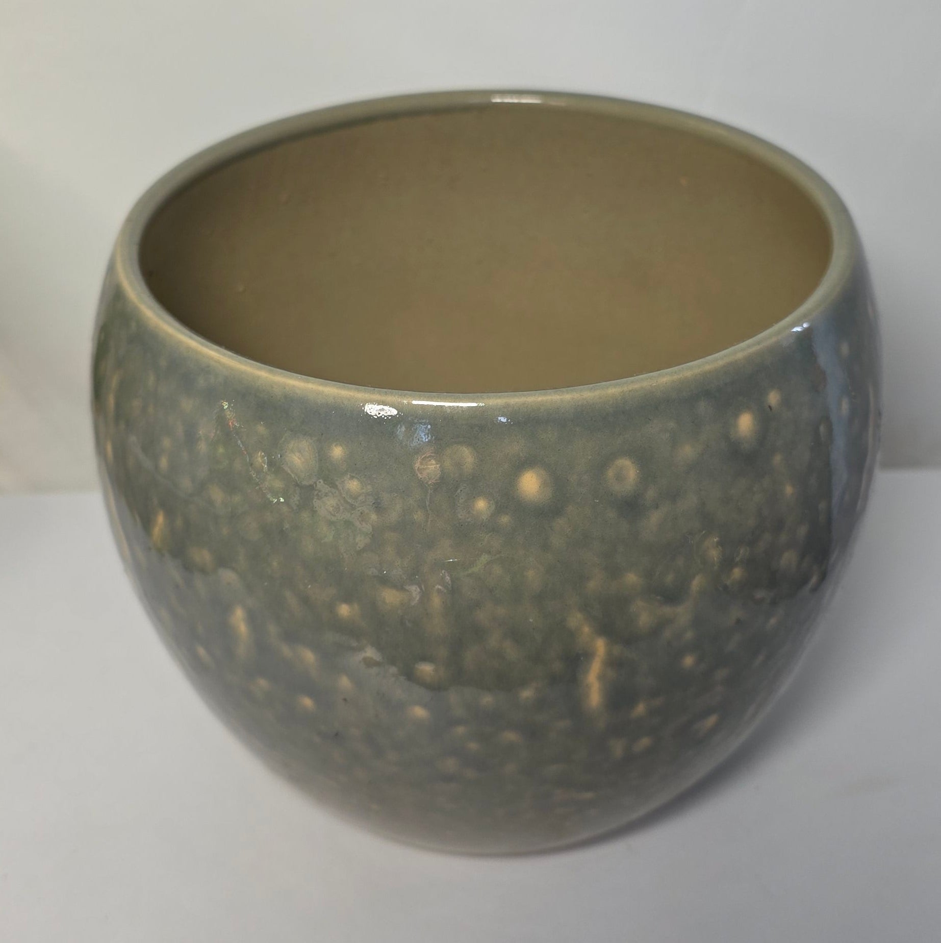 Ceramic pot – sage speckle